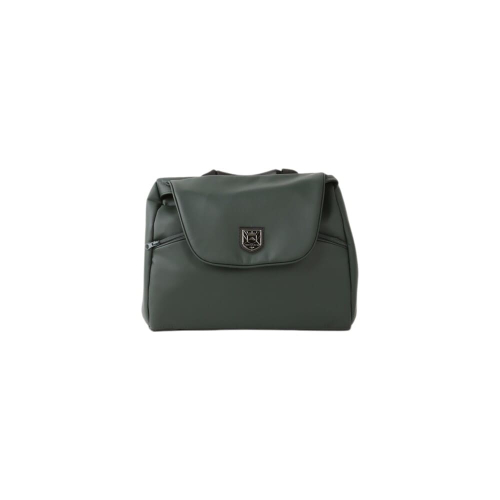Коляска 2 в 1 Adamex Chantal Pro Natura CN-12 FOREST GREEN (эко-кожа)