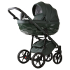 Коляска 2 в 1 Adamex Chantal Pro Natura CN-12 FOREST GREEN (эко-кожа)