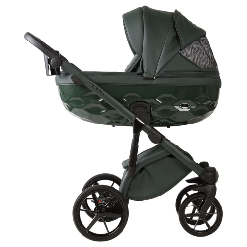 Коляска 3 в 1 Adamex Chantal Pro Natura CN-12 Forest Green