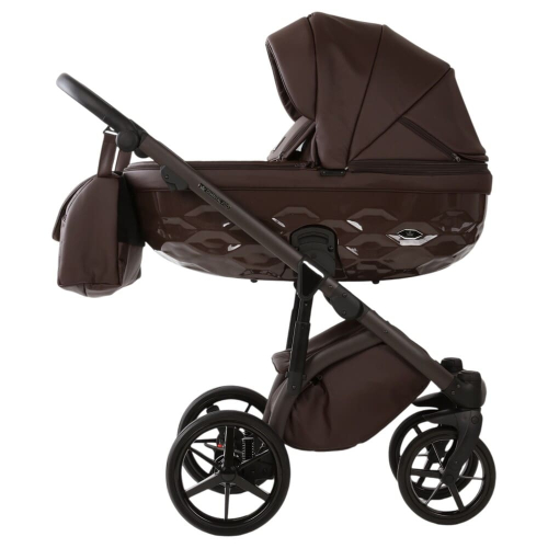 Коляска 3 в 1 Adamex Chantal Pro Natura CN-17 Coffee