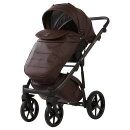 Коляска 3 в 1 Adamex Chantal Pro Natura CN-17 Coffee