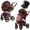 Коляска 3 в 1 Adamex Chantal Pro Natura CN-18 Ruby