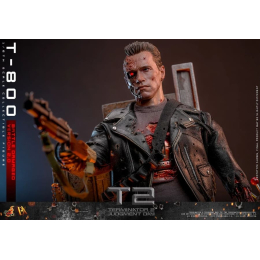 Коллекционная фигурка Hot Toys 1/6 Terminator T-800 Battle Damaged 2.0