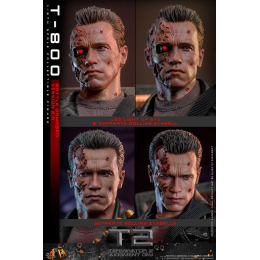 Коллекционная фигурка Hot Toys 1/6 Terminator T-800 Battle Damaged 2.0