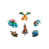 Конструктор LEGO Pokémon 72153 Венузавр, Чаризард и Бластойз