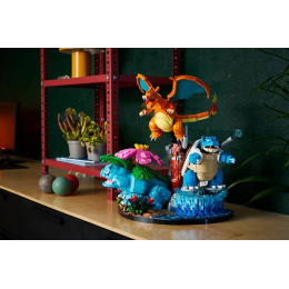 Конструктор LEGO Pokémon 72153 Венузавр, Чаризард и Бластойз