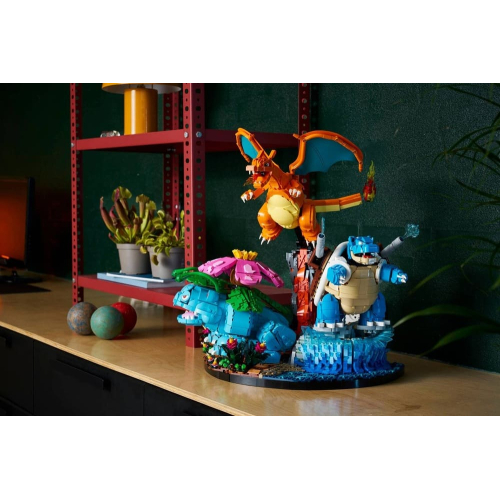 Конструктор LEGO Pokémon 72153 Венузавр, Чаризард и Бластойз