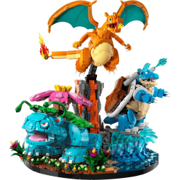 Конструктор LEGO Pokémon 72153 Венузавр, Чаризард и Бластойз