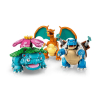 Конструктор LEGO Pokémon 72153 Венузавр, Чаризард и Бластойз