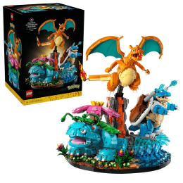 Конструктор LEGO Pokémon 72153 Венузавр, Чаризард и Бластойз