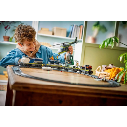 Конструктор LEGO City 60508: Ограбление полицейского поезда