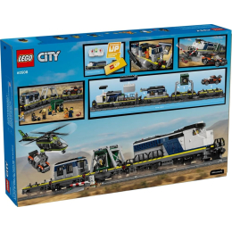Конструктор LEGO City 60508: Ограбление полицейского поезда