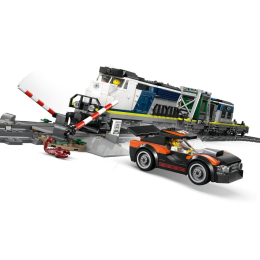 Конструктор LEGO City 60508: Ограбление полицейского поезда