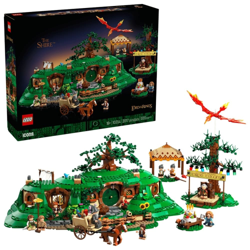 Конструктор LEGO Icons 10354 Властелин колец Шир