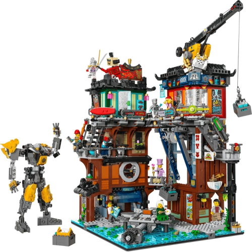 Конструктор LEGO Ninjago 71837 Городские мастерские