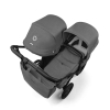Коляска для двойни Bugaboo Donkey 6 Twin цвет Moon grey шасси Black