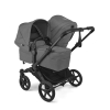 Коляска для двойни Bugaboo Donkey 6 Twin цвет Moon grey шасси Black