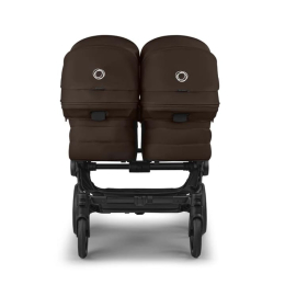 Коляска для двойни Bugaboo Donkey 6 Twin цвет Cocoa Brown шасси Black