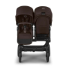Коляска для двойни Bugaboo Donkey 6 Twin цвет Cocoa Brown шасси Black