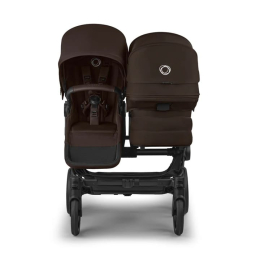 Коляска для двойни Bugaboo Donkey 6 Twin цвет Cocoa Brown шасси Black