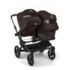 Коляска для двойни Bugaboo Donkey 6 Twin цвет Cocoa Brown шасси Black
