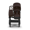 Коляска для двойни Bugaboo Donkey 6 Twin цвет Cocoa Brown шасси Black