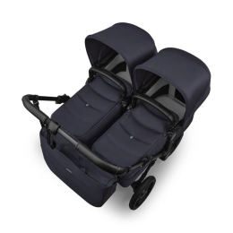 Коляска для двойни Bugaboo Donkey 6 Twin цвет Deep Indigo шасси Black