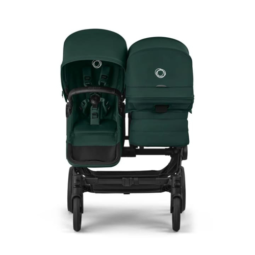 Коляска для двойни Bugaboo Donkey 6 Twin цвет Fern Green шасси Black
