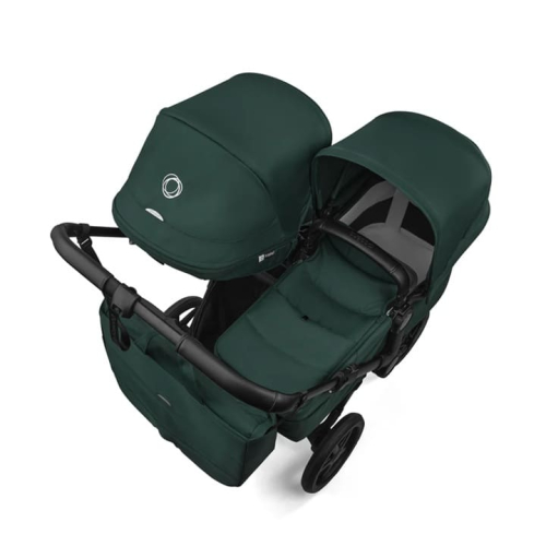 Коляска для двойни Bugaboo Donkey 6 Twin цвет Fern Green шасси Black