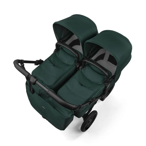 Коляска для двойни Bugaboo Donkey 6 Twin цвет Fern Green шасси Black