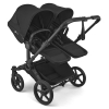 Коляска для двойни Bugaboo Donkey 6 Twin цвет Heritage Black шасси Black