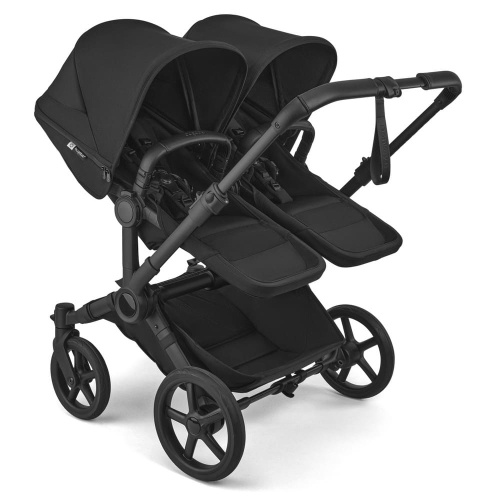 Коляска для двойни Bugaboo Donkey 6 Twin цвет Heritage Black шасси Black