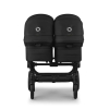 Коляска для двойни Bugaboo Donkey 6 Twin цвет Heritage Black шасси Black
