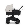 Коляска для двойни Bugaboo Donkey 6 Twin цвет Misty White шасси Black