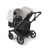 Коляска для двойни Bugaboo Donkey 6 Twin цвет Misty White шасси Black