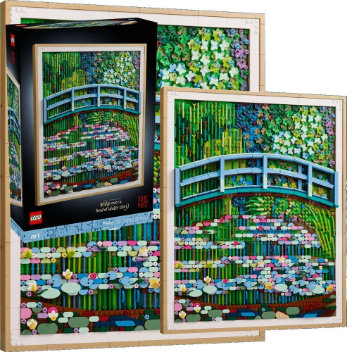 Конструктор LEGO Art 31220 Клод Моне. «Мост над прудом с кувшинками»
