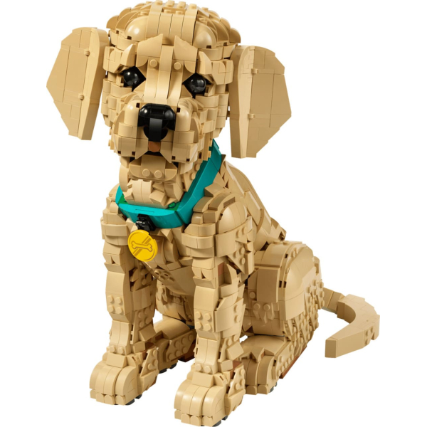 Конструктор LEGO Icons 11384 Щенок золотистого ретривера