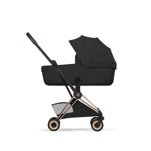 Коляска Cybex Coya Style 2026 цвет Sepia Black рама Rosegold