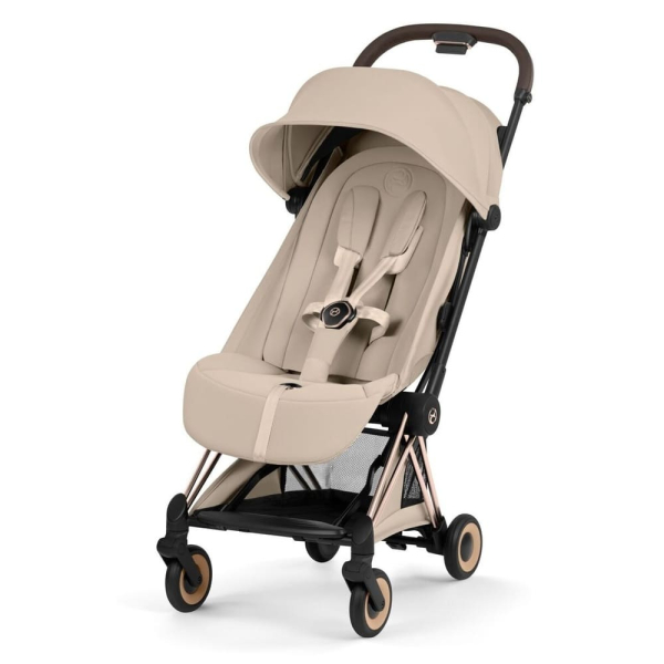 Коляска Cybex Coya Style 2026 цвет Cozy Beige рама Rosegold