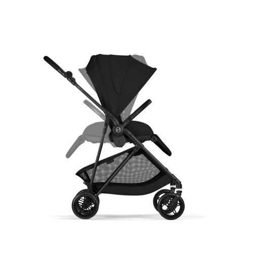 Коляска Cybex Melio Carbon 2026 цвет Magic Black