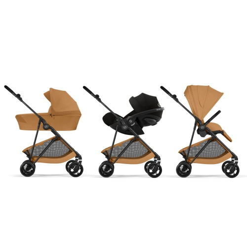 Коляска Cybex Melio Carbon 2026 цвет Cinnamon Yellow