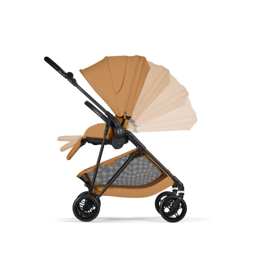 Коляска Cybex Melio Carbon 2026 цвет Cinnamon Yellow