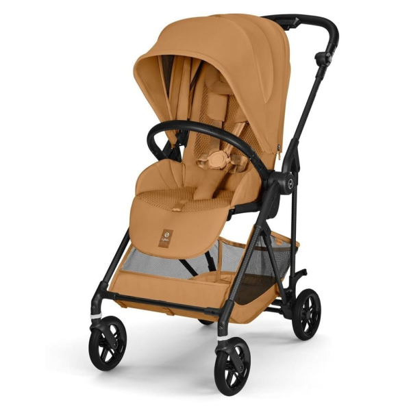 Коляска Cybex Melio Carbon 2026 цвет Cinnamon Yellow