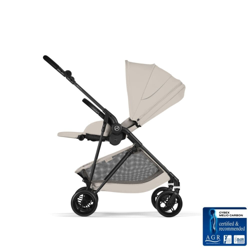 Коляска Cybex Melio Carbon 2026 цвет Dune Grey