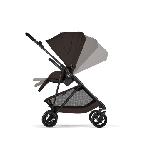 Коляска Cybex Melio Carbon 2026 цвет Chocolate Brown