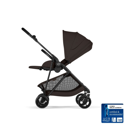 Коляска Cybex Melio Carbon 2026 цвет Chocolate Brown