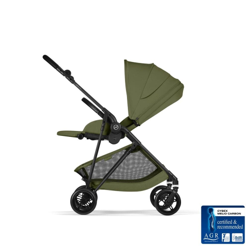 Коляска Cybex Melio Carbon 2026 цвет Moss Green