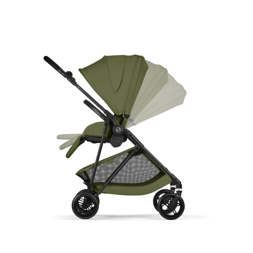 Коляска Cybex Melio Carbon 2026 цвет Moss Green