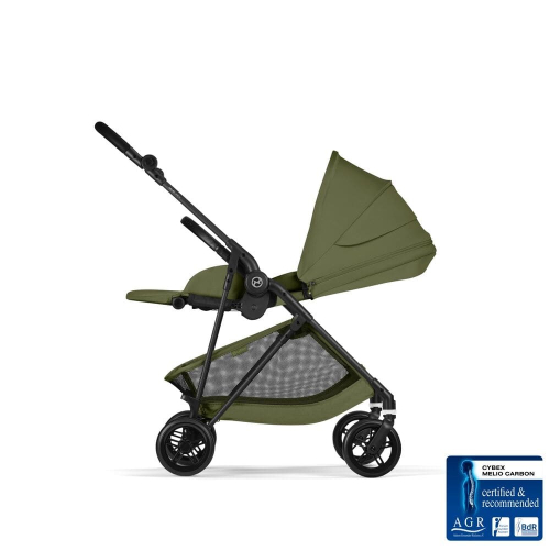 Коляска Cybex Melio Carbon 2026 цвет Moss Green
