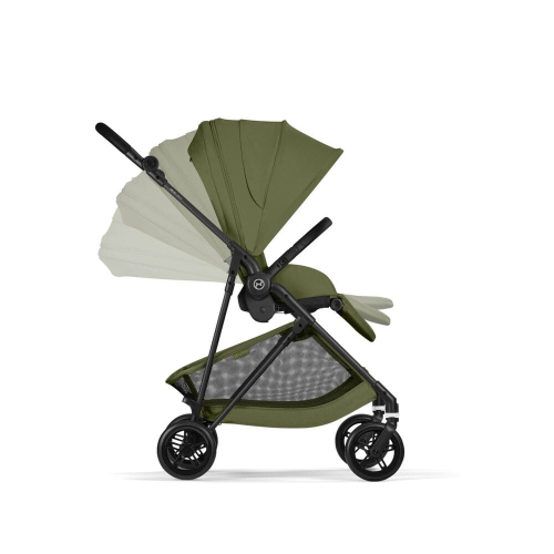 Коляска Cybex Melio Carbon 2026 цвет Moss Green